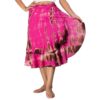 Tie dye Wrap Skirt Pink