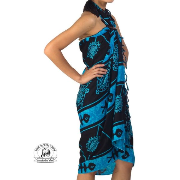 Blue Batik print sarong