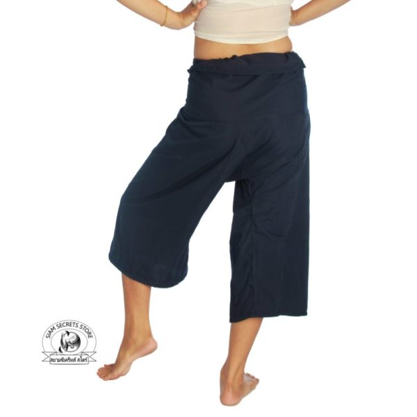 massage pants tai chi pants yoga wrap trousers black