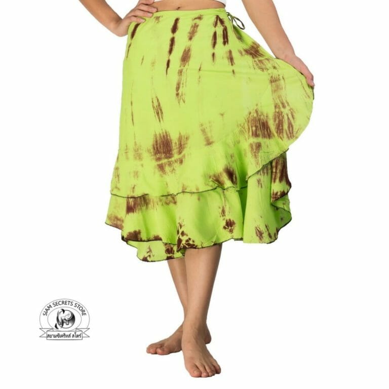 lime green skirt