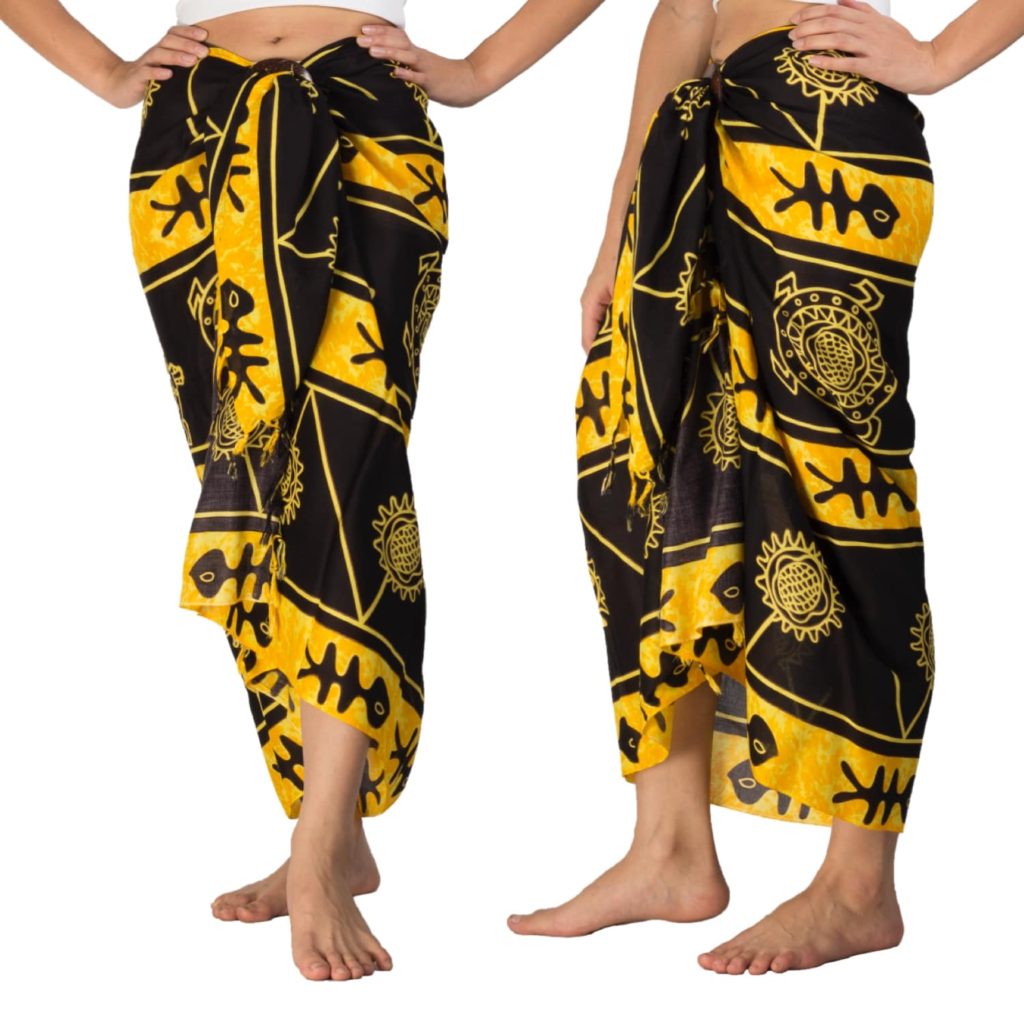 Quality Sarong Wraps Multipurpose Sarong Beach Coverup Scarf or Shawl