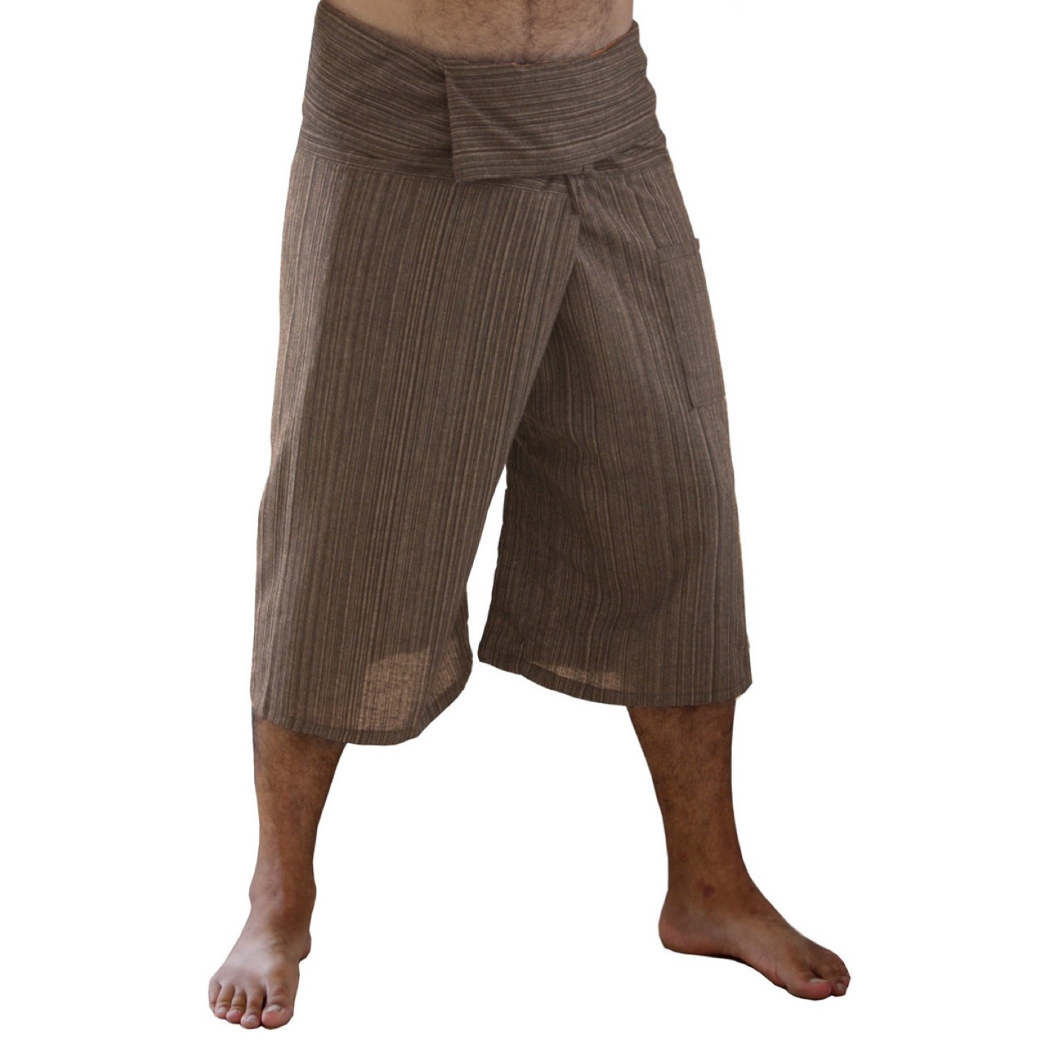 YOGA Massage Thai Fisherman Pants Short Long Cotton Wrap For Men & Women Unisex 