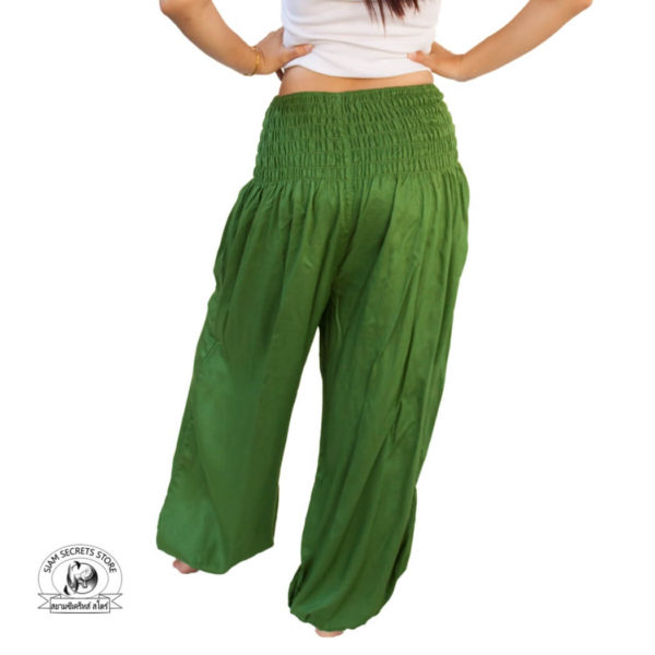 green harem pants genie trousers